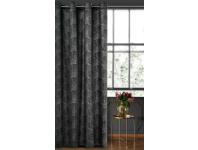 Zdjęcie: Zasłona gotowa Goja 140 x 250 cm czarny EUROFIRANY