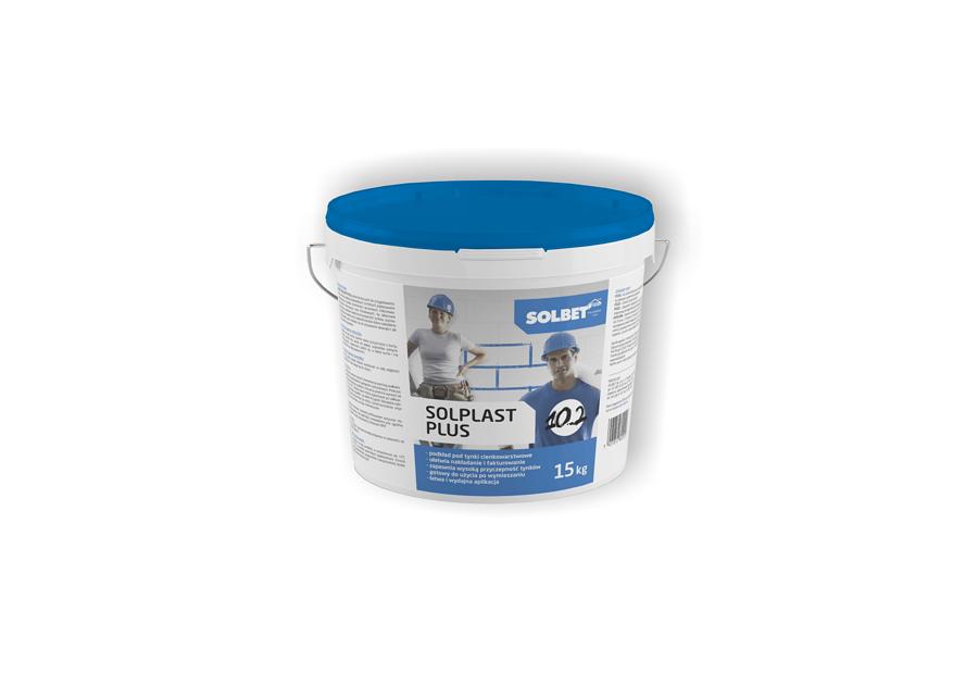 Zdjęcie: Grunt Solplast Plus 10.2 15 kg SOLBET