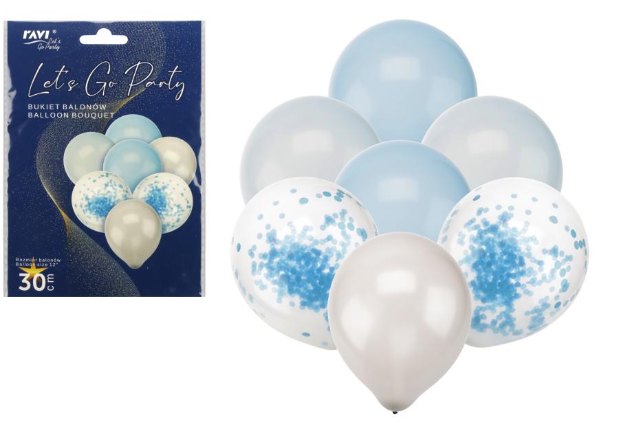 Zdjęcie: Bukiet balonów LGP 7 sztuk, art. 22122 DECOR