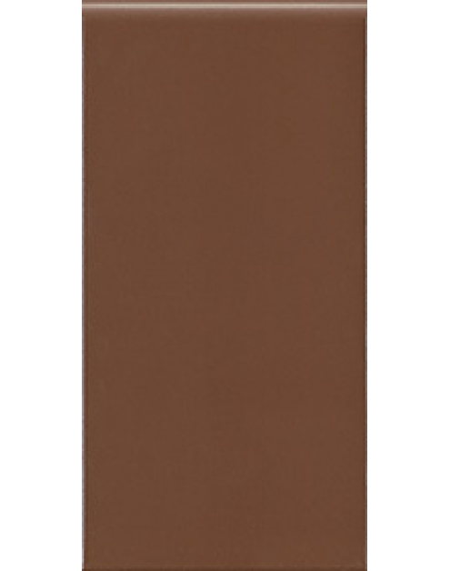 Zdjęcie: Płytka parapetowa Brązowa szkliwiona 24,5x13,5 cm CERRAD