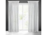 Zdjęcie: Firana gotowa Monic na taśmie 140x270 cm biały EUROFIRANY