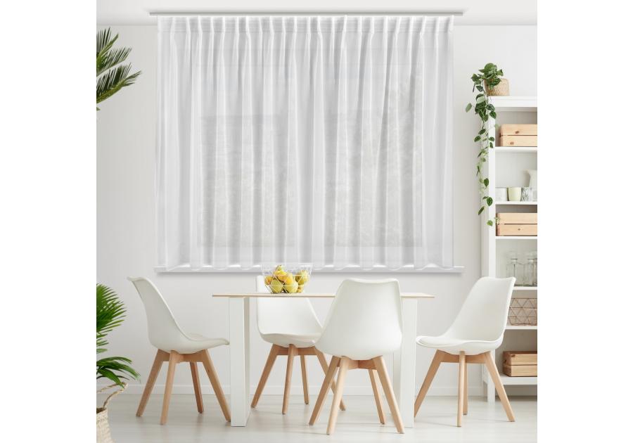 Zdjęcie: Firana gotowa Simone na taśmie 400x170 cm biały EUROFIRANY