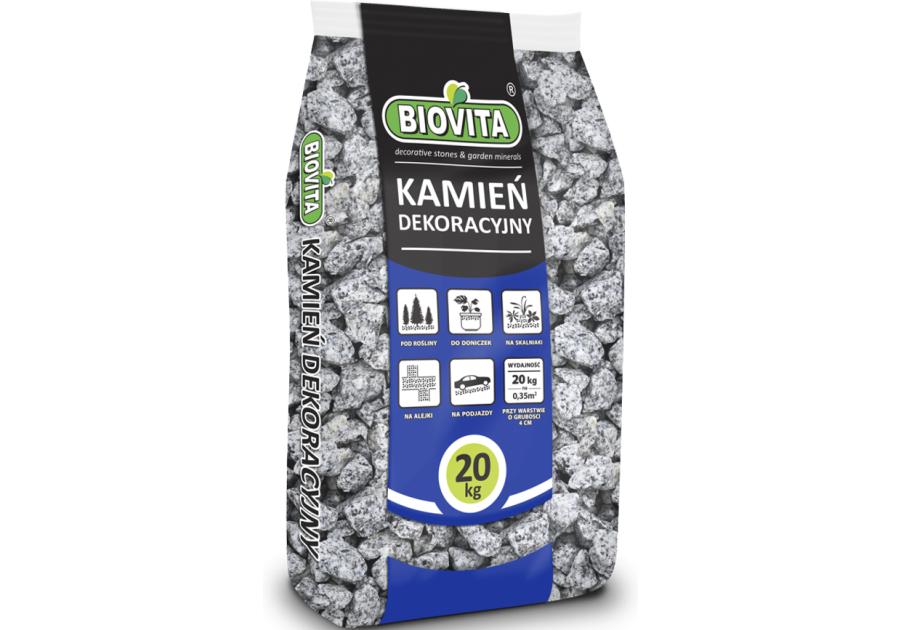 Zdjęcie: Grys Granitowy Dalmatyńczyk 16-22mm 20 Kg BIOVITA