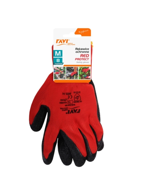 Zdjęcie: Rękawice ochronne Red Protect M RAVI