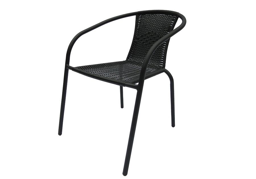 Zdjęcie: Krzesło ogrodowe fotel Bistro czarny PATIO