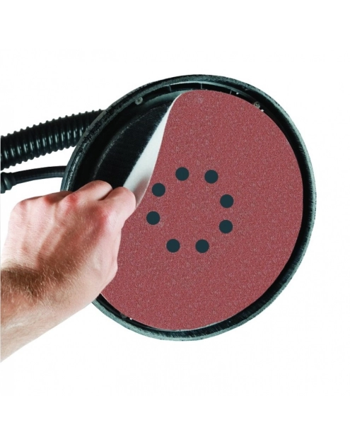 Zdjęcie: Tarczki ścierne do szlifowania gipsu gradacja 60, 225 mm - 5 szt. DEDRA