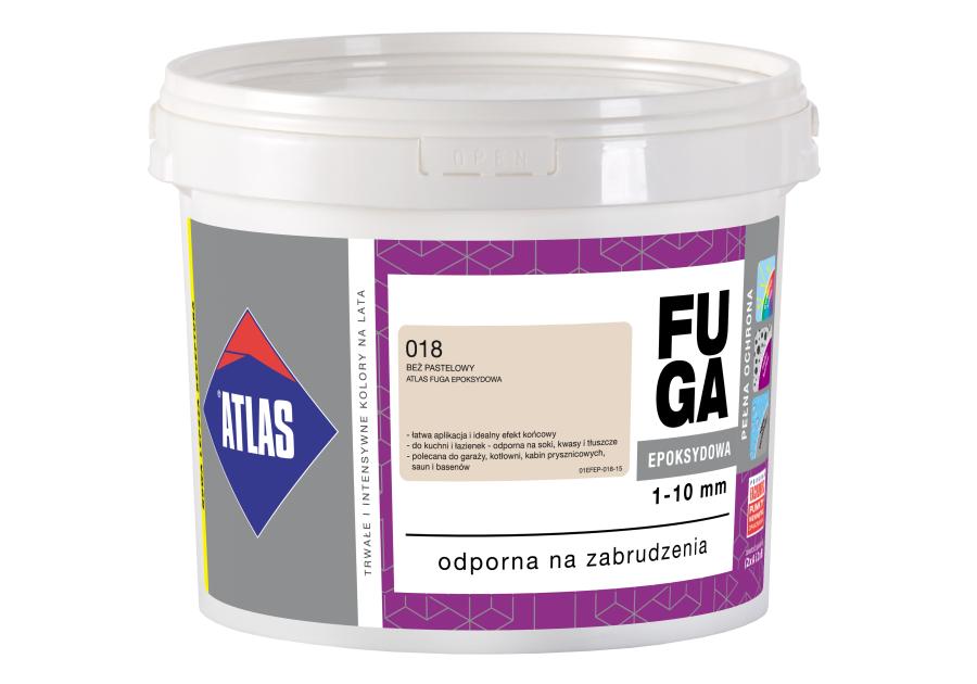 Zdjęcie: Fuga epoksydowa 1-10 mm beż pastelowy 5 kg ATLAS