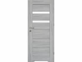 Drzwi wewnętrzne Credis 02 Jesion Szary 60 cm lewe KR CENTER