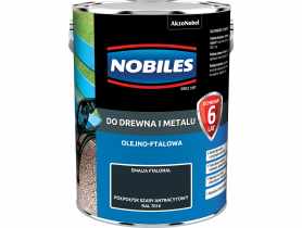 Emalia ftalowa półpołysk szaty antracytowy Ftalonal 5 L NOBILES