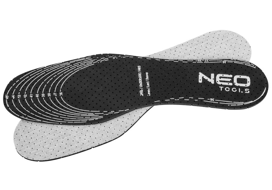Zdjęcie: Wkładka do butów z węglem aktywnym - rozmiar uniwersalny - do docięcia NEO