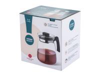 Zdjęcie: Dzbanek szklany do gorących napojów 2000 ml czarny ALTOM DESIGN