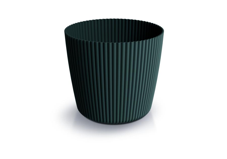 Zdjęcie: Doniczka Milly Round antracyt, wysokość 20,8 cm PROSPERPLAST