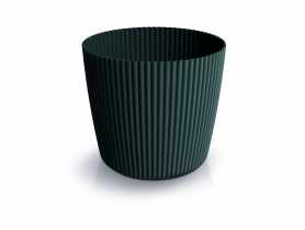 Doniczka Milly Round antracyt, wysokość 20,8 cm PROSPERPLAST