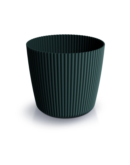 Zdjęcie: Doniczka Milly Round antracyt, wysokość 20,8 cm PROSPERPLAST