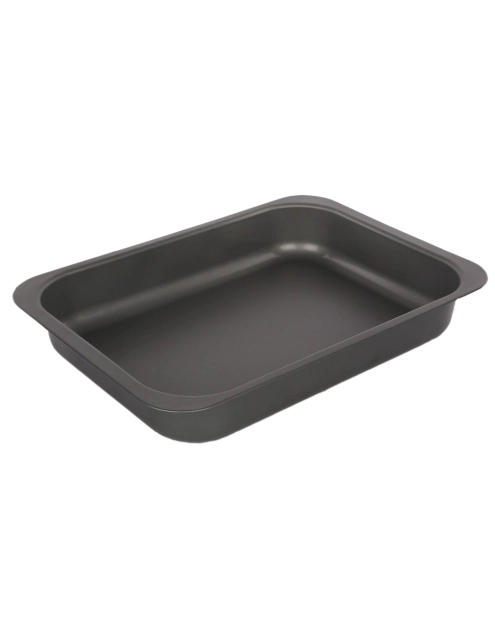 Zdjęcie: Blacha tłoczona szara 36x26 cm Non-Stick do pieczenia MONDEX