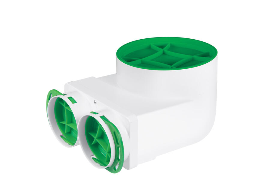 Zdjęcie: Skrzynka rozprężna pionowa fi125-2x75 AWENTA PRO