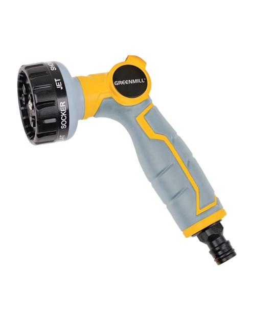 Zdjęcie: Pistolet plastikowy 8-funkcyjny GREENMILL AQUASYSTEM