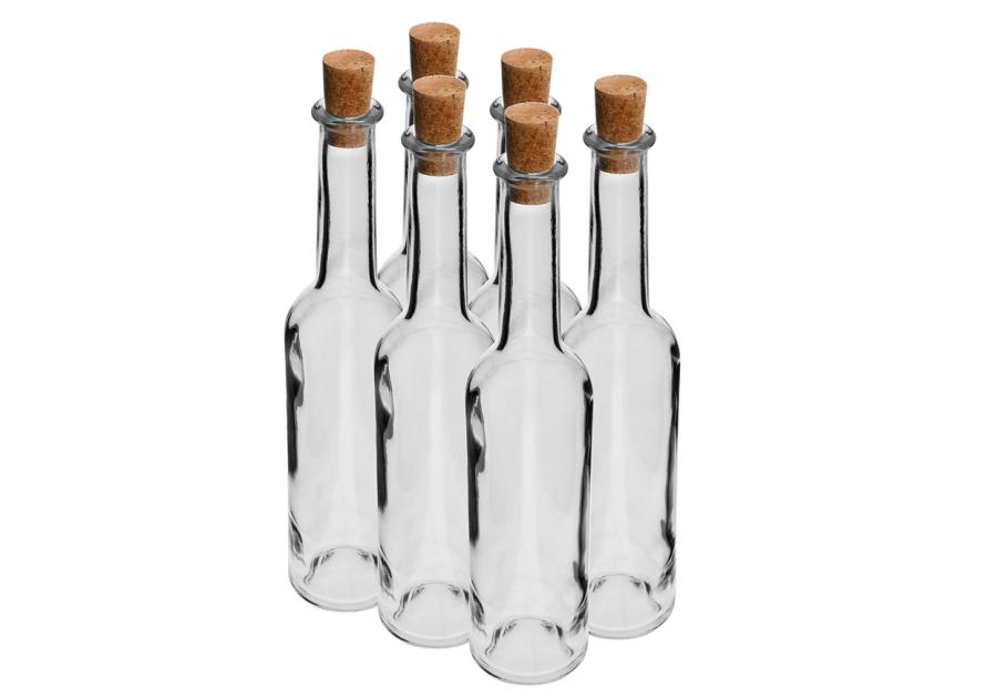 Zdjęcie: Butelka na nalewkę 350 ml 6 szt.+ 6 korków 631224 BROWIN
