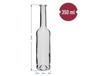 Zdjęcie: Butelka na nalewkę 350 ml 6 szt.+ 6 korków 631224 BROWIN