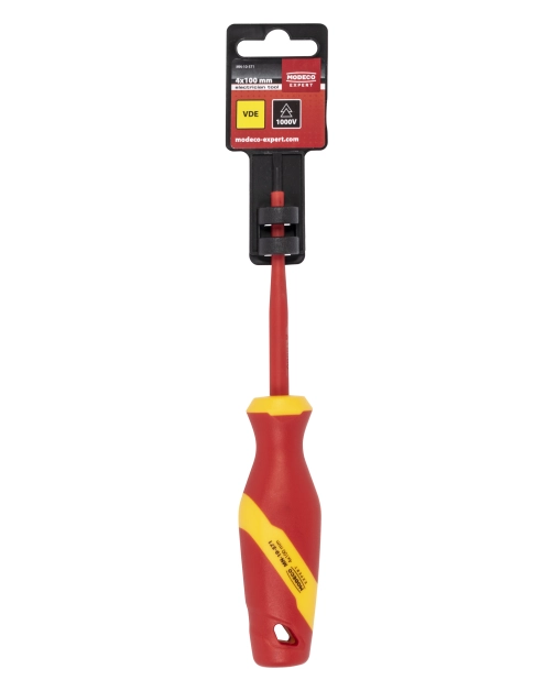 Zdjęcie: Wkrętak izolowany 4,0 x 100 mm, 1000V MODECO EXPERT