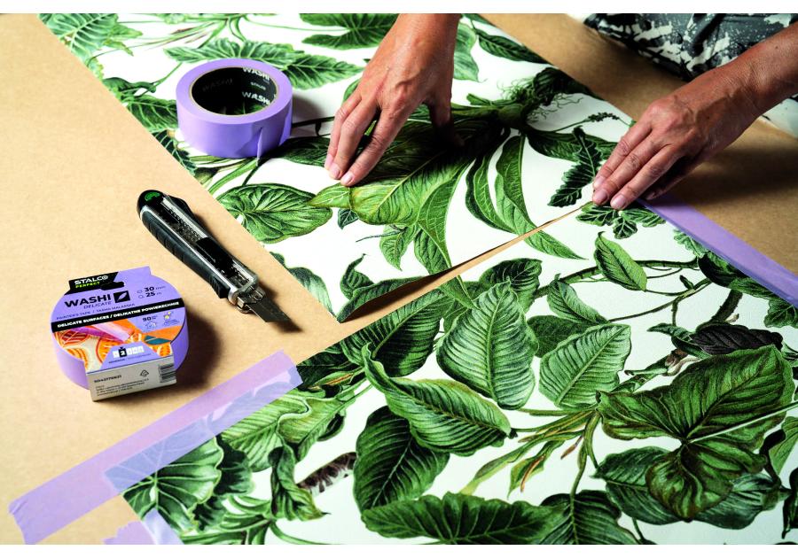 Zdjęcie: Taśma malarska Washi delikatna 30 mm x 25 m PERFECT