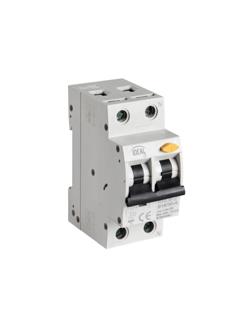 Zdjęcie: Wyłącznik różnicowo-prądowy z członem nadmiarowym 6kA 2P KRO6 KANLUX