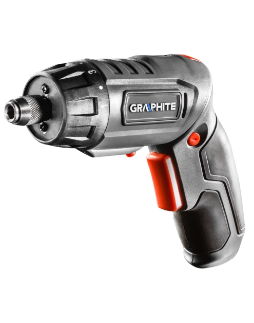 Zdjęcie: Wkrętak akumulatorowy 7.2V, Li-Ion/1.5Ah, walizka GRAPHITE