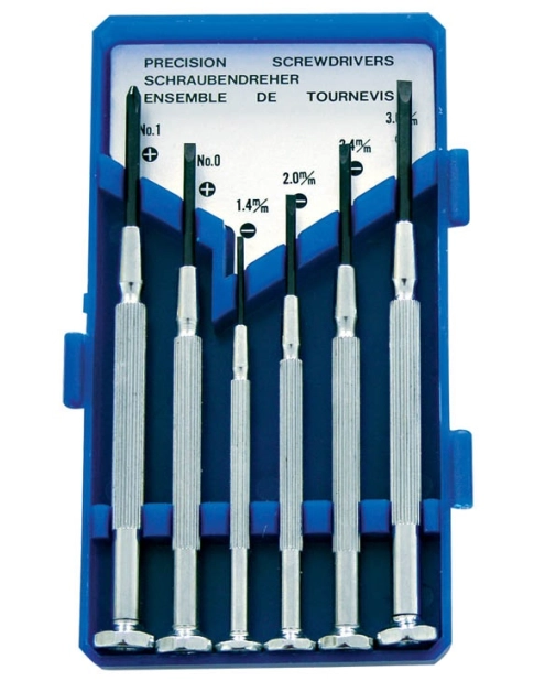 Zdjęcie: Wkrętaki zegarmistrzowskie 6 szt. MEGA