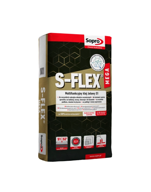 Zdjęcie: Multifunkcyjny klej żelowy S1 208_S-FLEX mega SOPRO