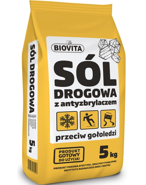 Zdjęcie: Sól przeciw gołoledzi 5 kg BIOVITA