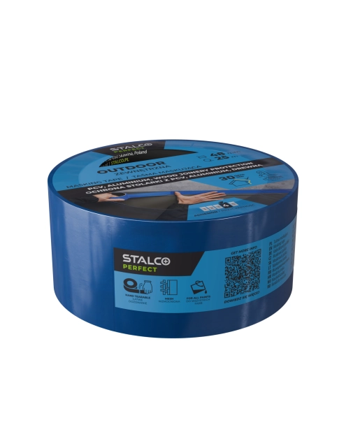 Zdjęcie: Taśma maskująca zewnętrzna 48 mm x 25 m PERFECT