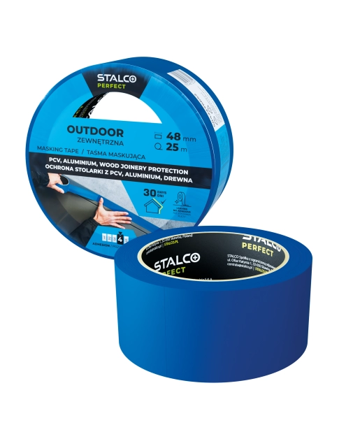 Zdjęcie: Taśma maskująca zewnętrzna 48 mm x 25 m PERFECT