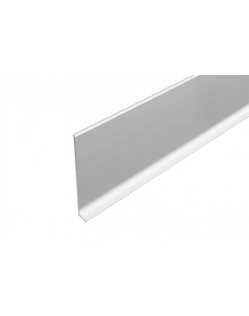 Zdjęcie: Listwa cokołowa aluminiowa 80 mm - 2,5 m srebrny CEZAR