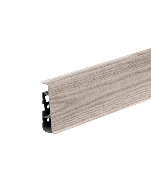 Zdjęcie: Listwa przypodłogowa PVC Hi Line Prestige 2,2x7,5 cm 2,50 m Dąb Sardynia Mat CEZAR