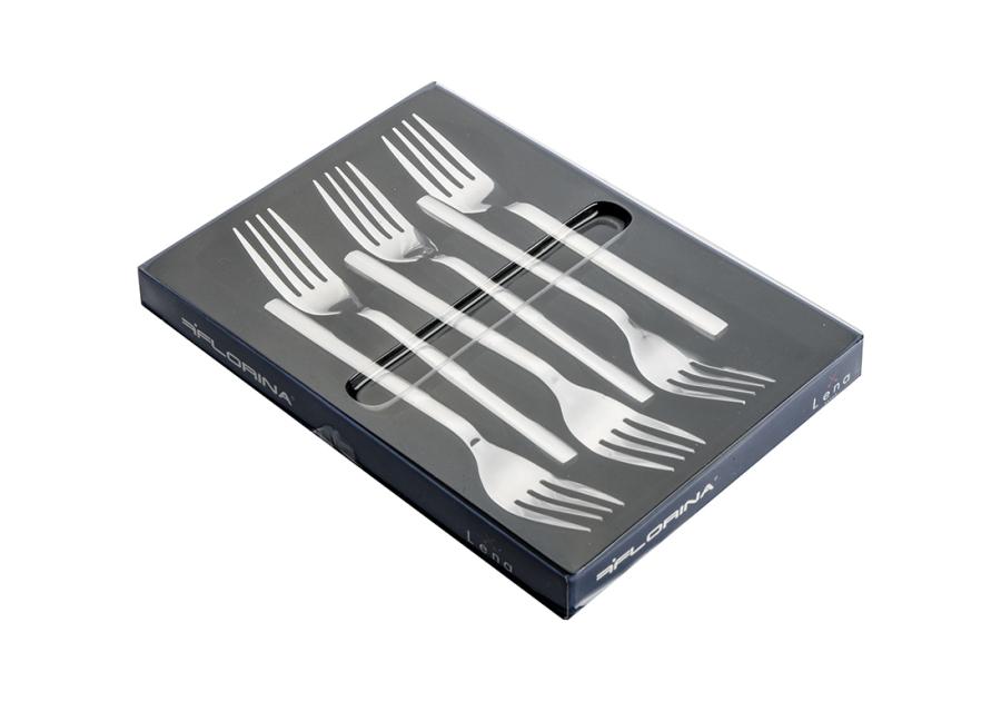 Zdjęcie: Widelczyk do ciasta Lena 6 szt. flock FLORINA