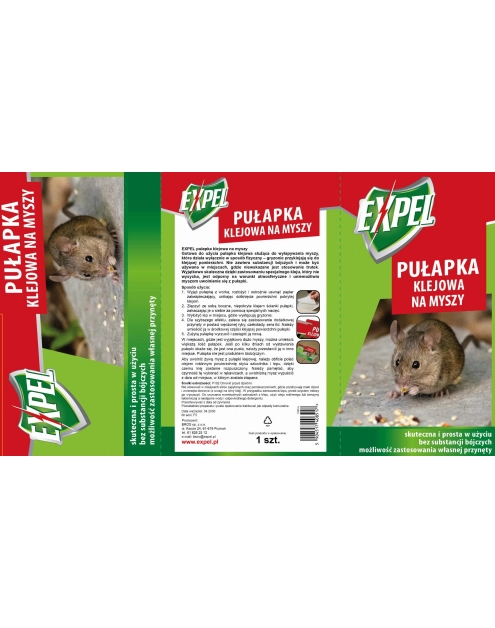 Zdjęcie: Pułapka klejowa na myszy EXPEL
