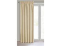 Zdjęcie: Zasłona gotowa Rita na taśmie 140x270 cm beżowy EUROFIRANY