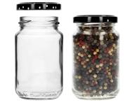 Zdjęcie: Słoik TO 190 ml z kolorową zakrętką fi53 - 8szt. 132190 BROWIN