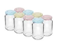 Zdjęcie: Słoik TO 190 ml z kolorową zakrętką fi53 - 8szt. 132190 BROWIN