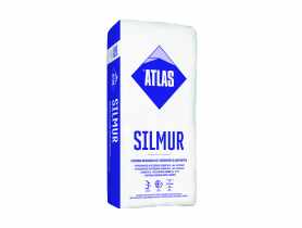 Zaprawa murarska do elementów silikatowych szara Silmur M10S - 25 kg ATLAS