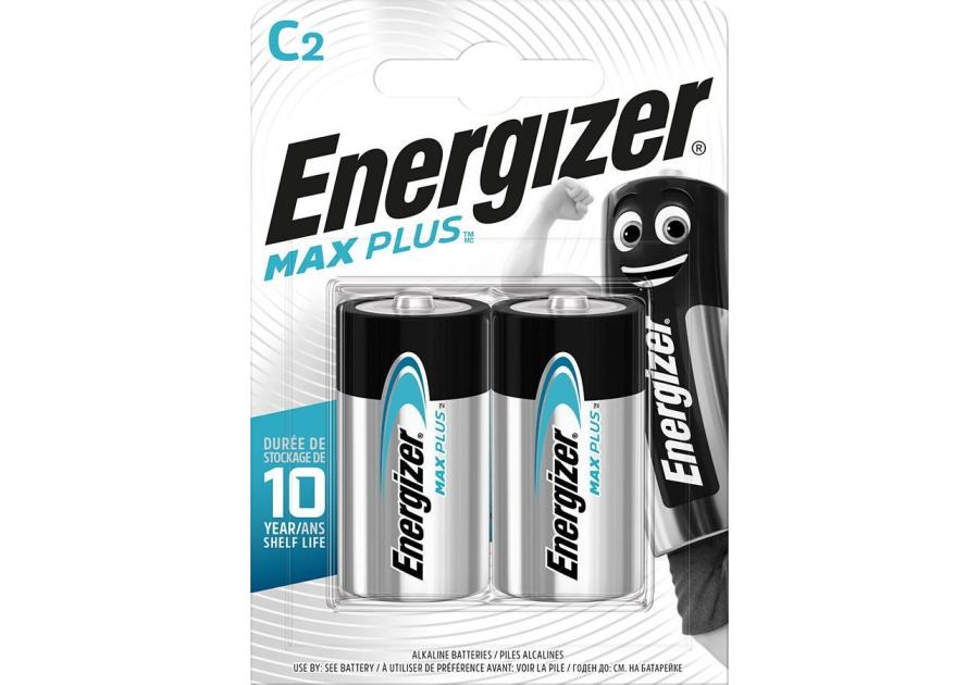 Zdjęcie: Bateria Max Plus C LR14 2 szt. blister ENERGIZER
