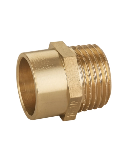 Zdjęcie: Nypel cu gzxcu 22 x 3/4" mosiądz CALIDO