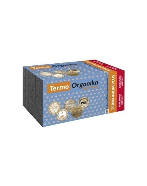 Zdjęcie: Styropian Termonium Plus fundament 10 cm Frez 1000x500x100 mm TERMO ORGANIKA