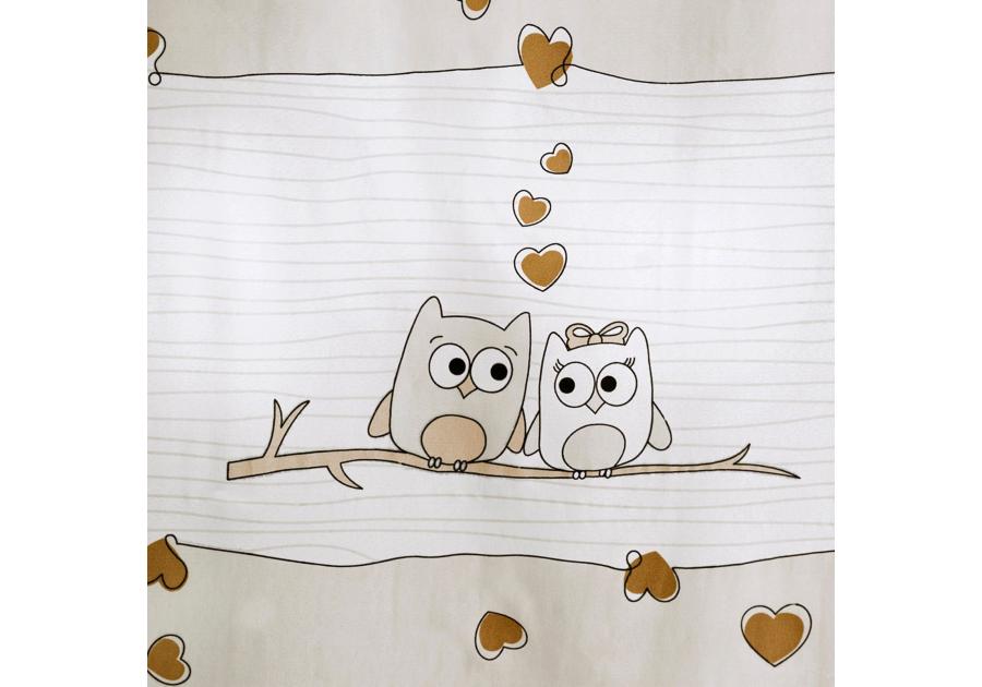 Zdjęcie: Zasłona dziecięca Kids 140x250 cm kremowo-beżowa na taśmie EUROFIRANY