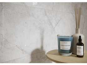 Płytka ścienna Arcos jasny szary połysk 30x60 cm CERSANIT