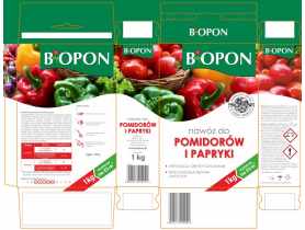 Nawóz do pomidorów i papryk 1 kg + eliksir do storczyków BOPON