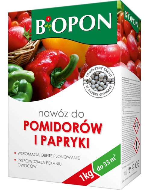 Zdjęcie: Nawóz do pomidorów i papryk 1 kg + eliksir do storczyków BOPON
