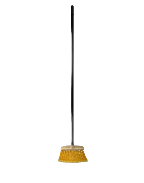 Zdjęcie: Miotła ogrodowa z kijem 120 cm Yellow HOME SWEET HOME