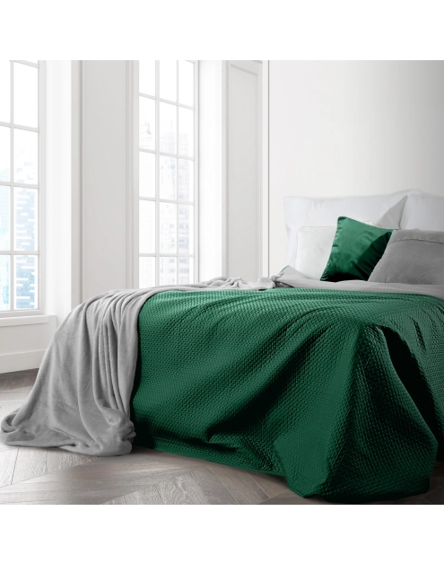 Zdjęcie: Narzuta Boni 220x240 cm zielono-srebrna EUROFIRANY