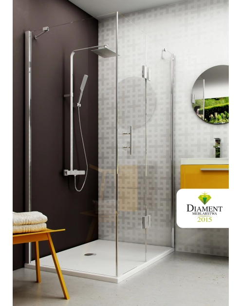 Zdjęcie: Deszczownia Abelia z baterią termostatyczną DEANTE